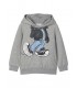 SUDADERA MICKEY  MOUSE GRIS NAME IT